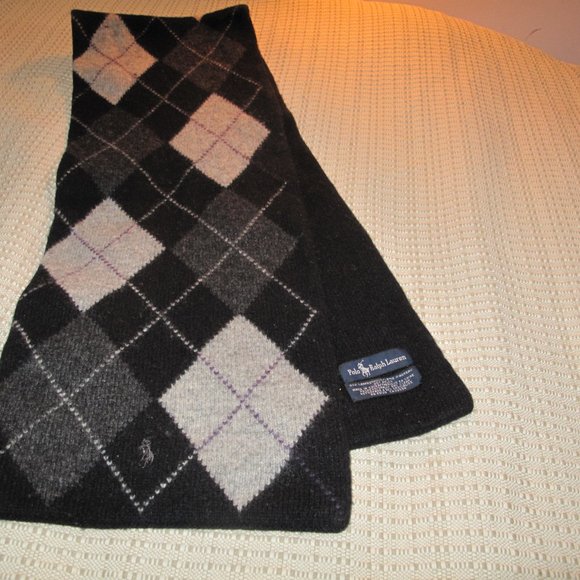 Polo Ralph Lauren, Argyle Wool Scarf - Picture 5 of 9